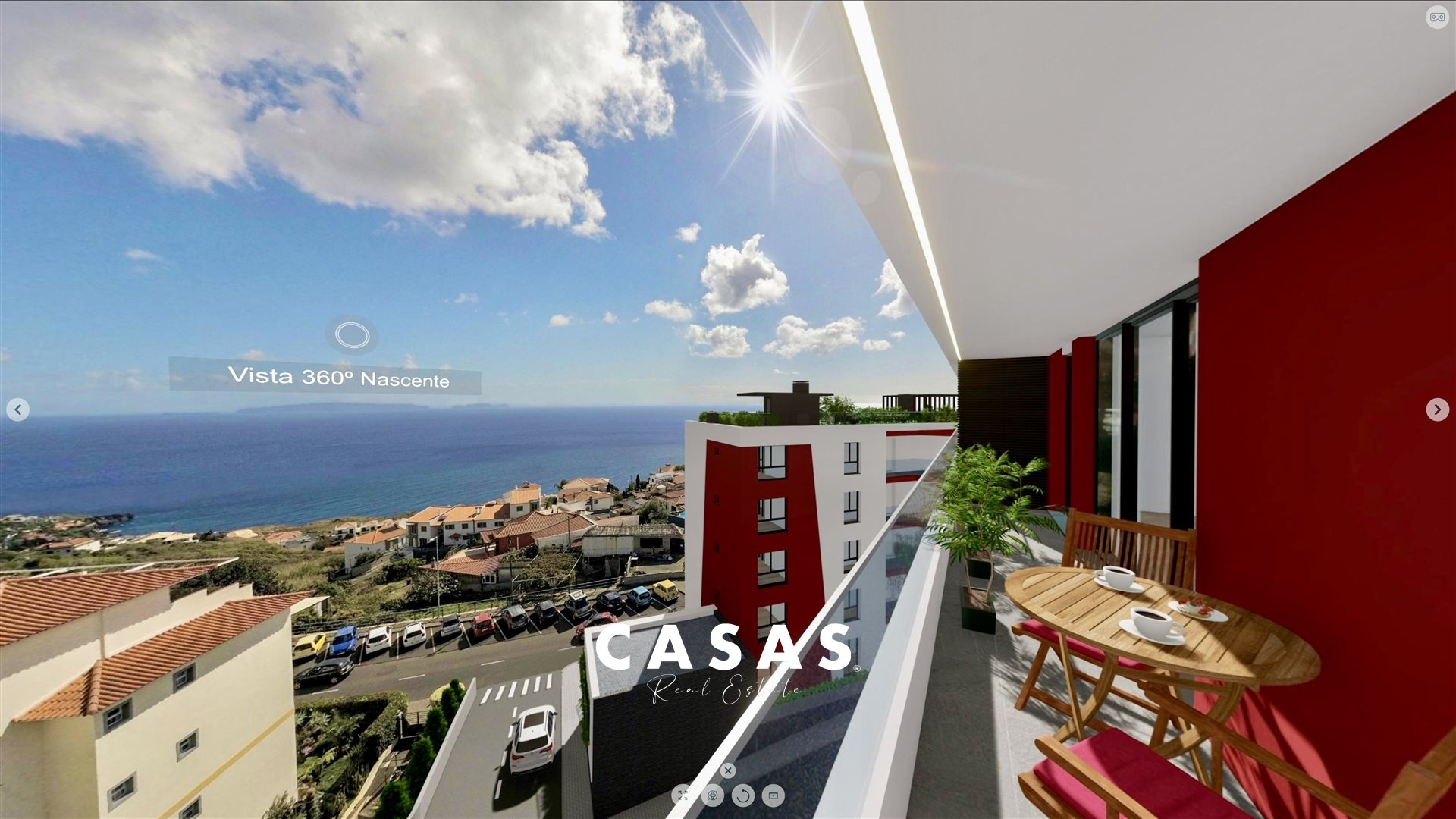 Apartamento T2 C/ Terraço De 118,90 m² No Garajau