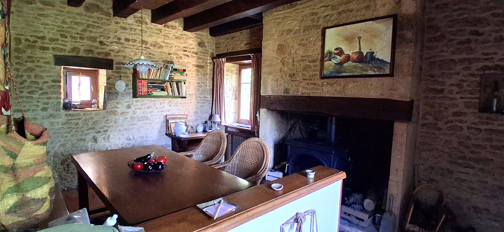 Property with character with dependencies and land, Valojoulx 24590 - Plus