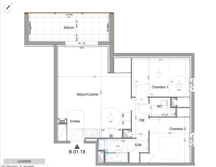 Appartement à vendre, 70m², Allemond