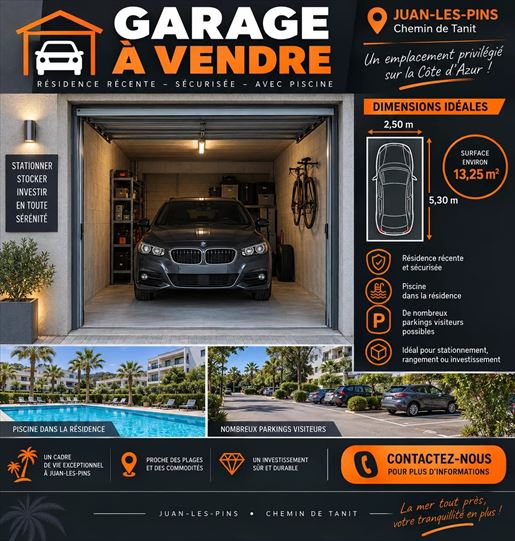 Parking · Antibes (Alpes-Maritimes) · 39 000 €