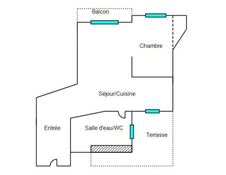 Appartement à vendre, 43m², Nice