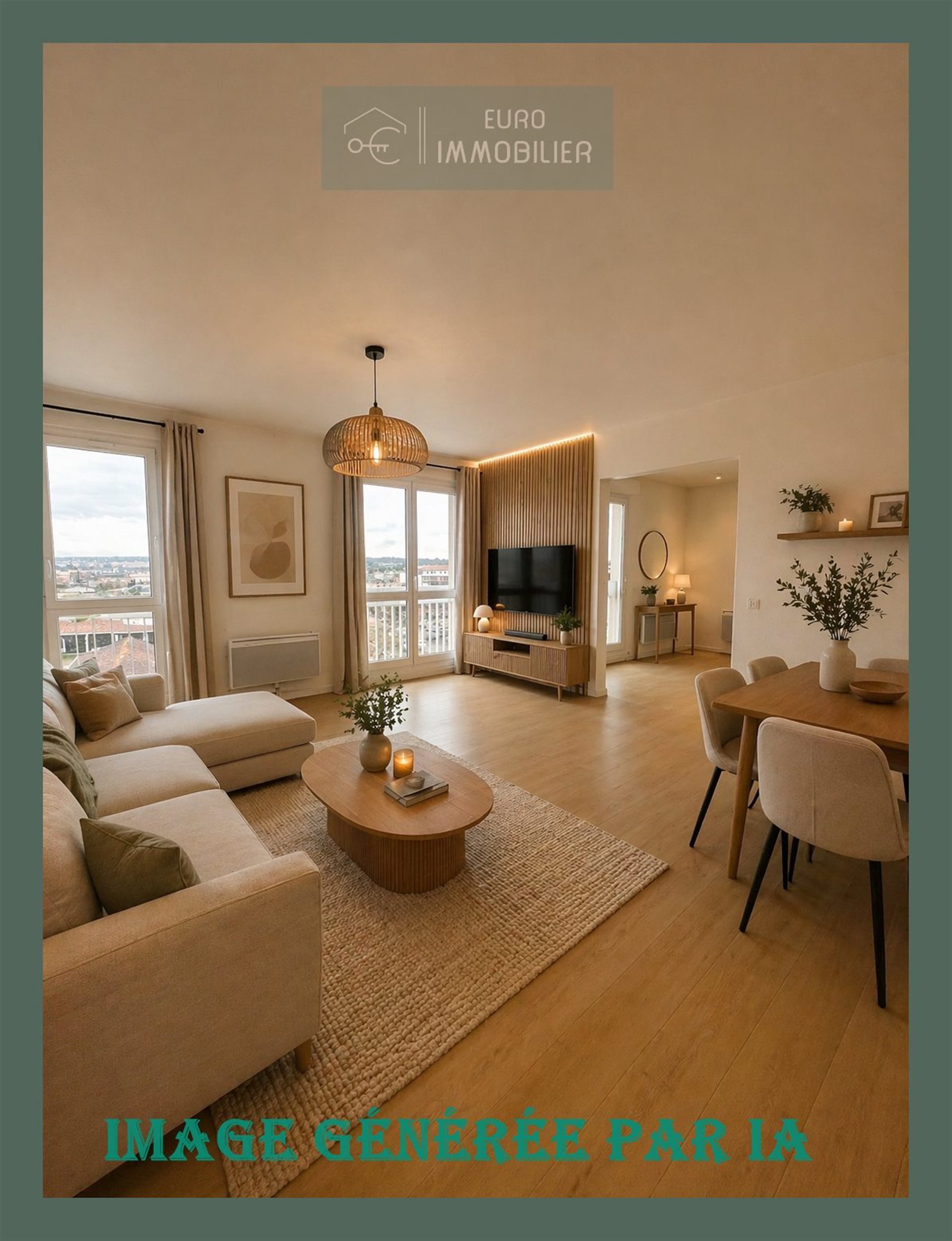 Appartement à vendre, 72m², Langon