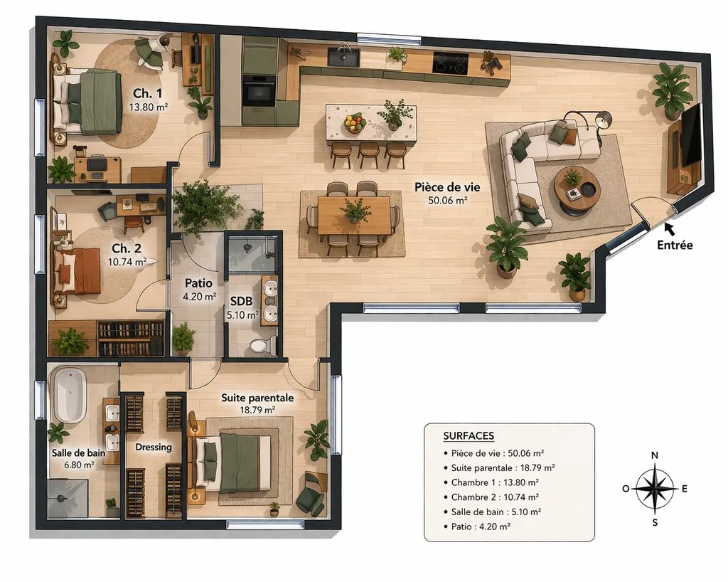 Maison à vendre, 162m², Théoule-sur-Mer
