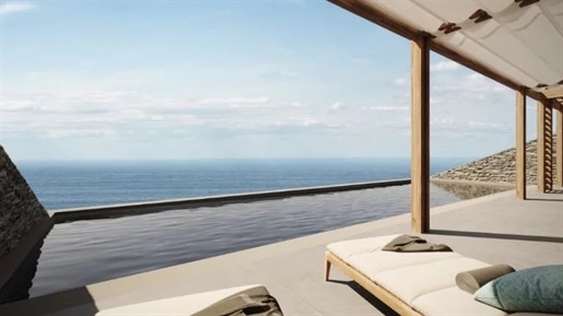 Panoramic Sea View Plot for Sale in Mersini, Ios – Development Opportunity