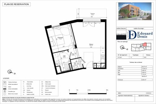 Appartement 2 pièces 45 m² · à Guilvinec · 45 m² · 154 800 €