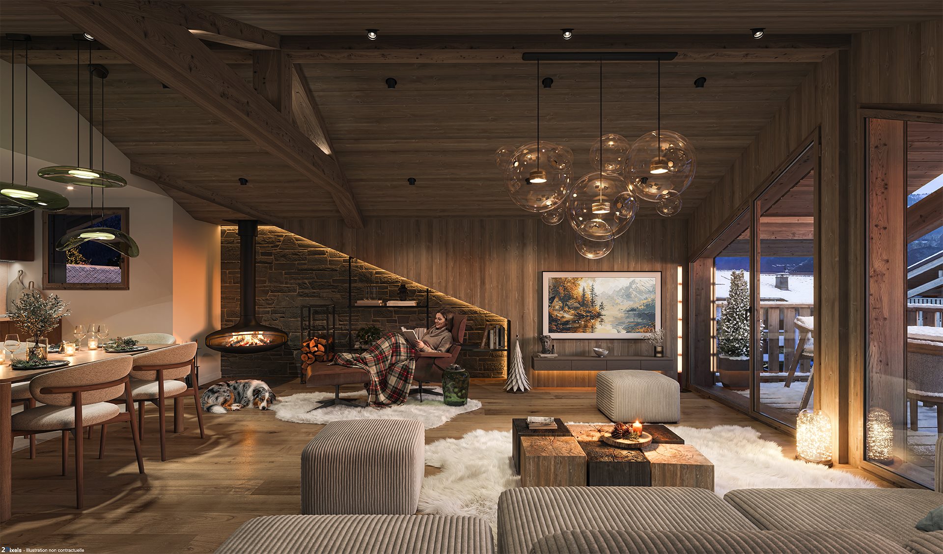 Apartment in Samoëns, Les Moulins, Les Plaignes - Vue 2