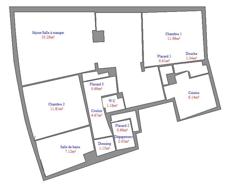Appartement à vendre, 85m², Antibes