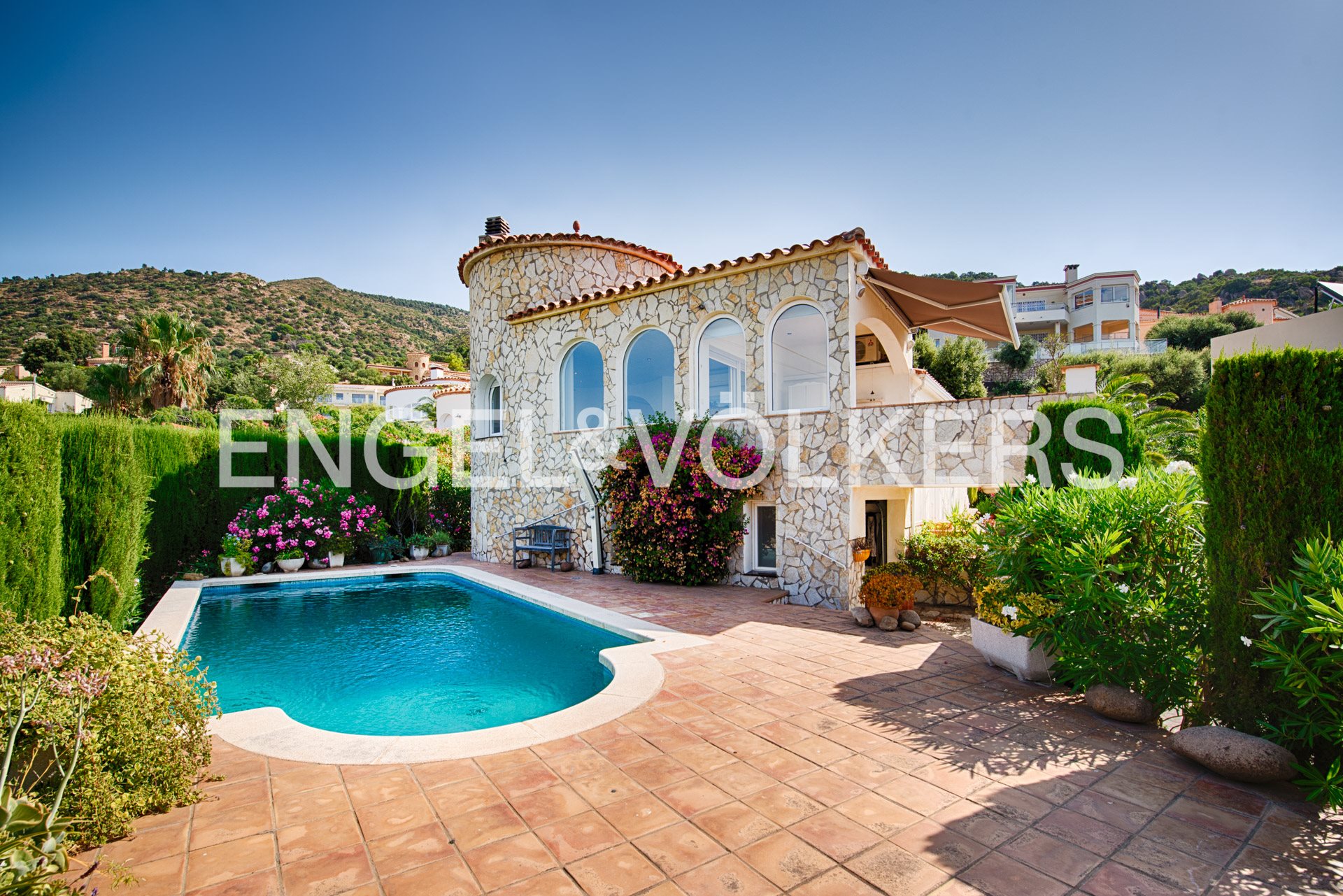 Villa mit Blick auf die Bucht von Rosas & kleines Studio – Palau-Saverdera