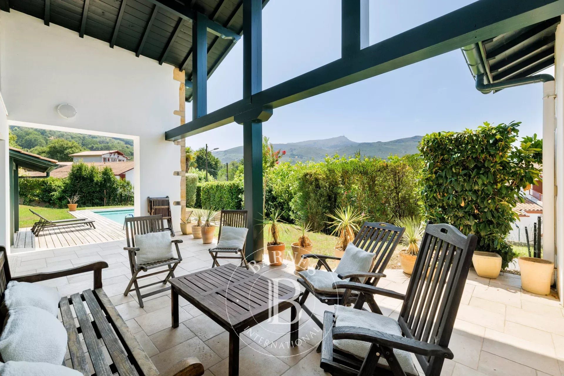 Ascain, Village House With Swimming Pool And Panoramic Views - Vue 5