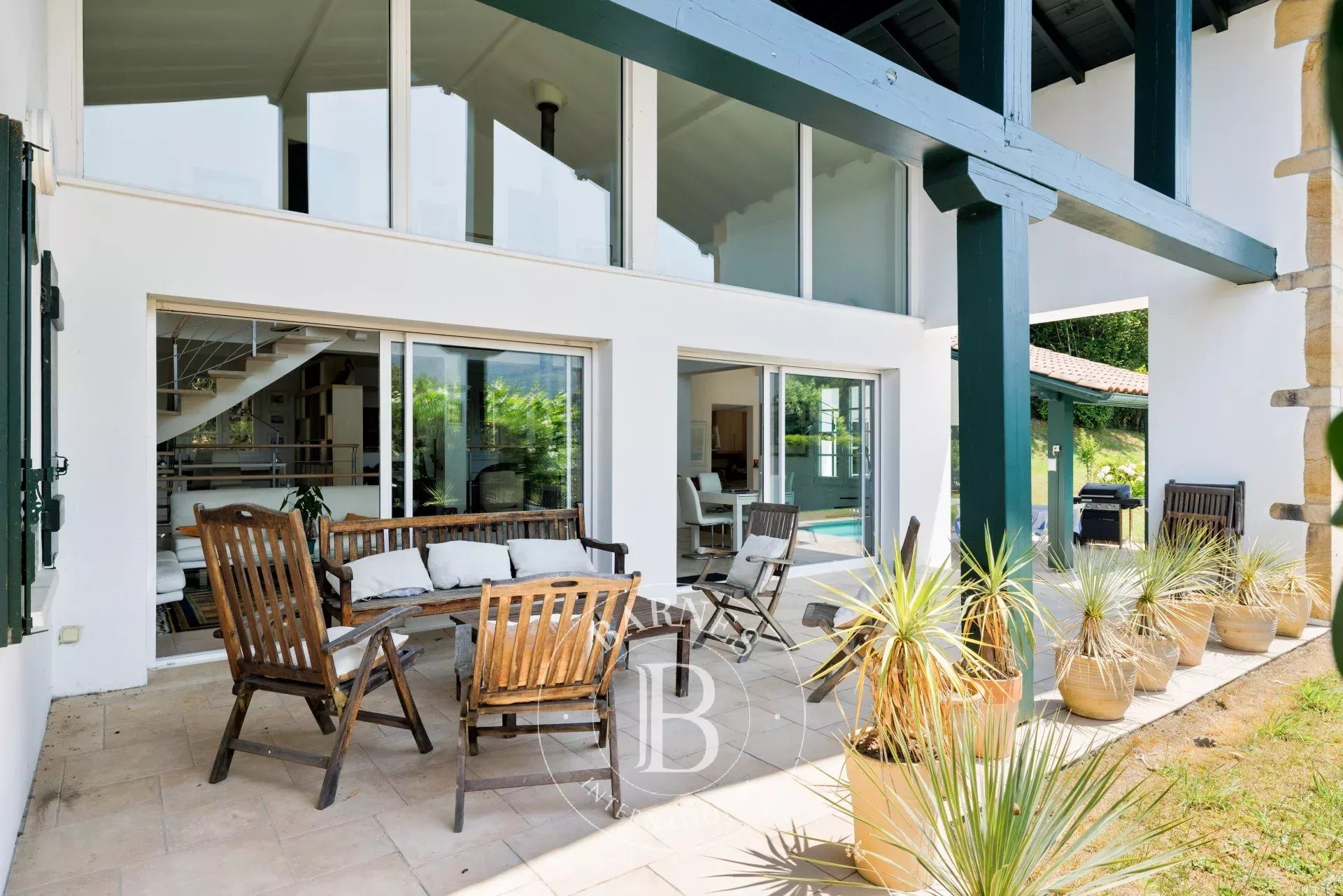Ascain, Village House With Swimming Pool And Panoramic Views - Plus