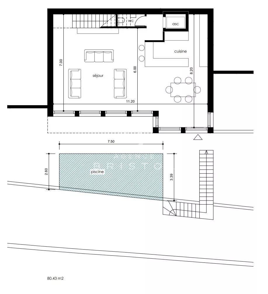 Maison à vendre, 135m², Èze
