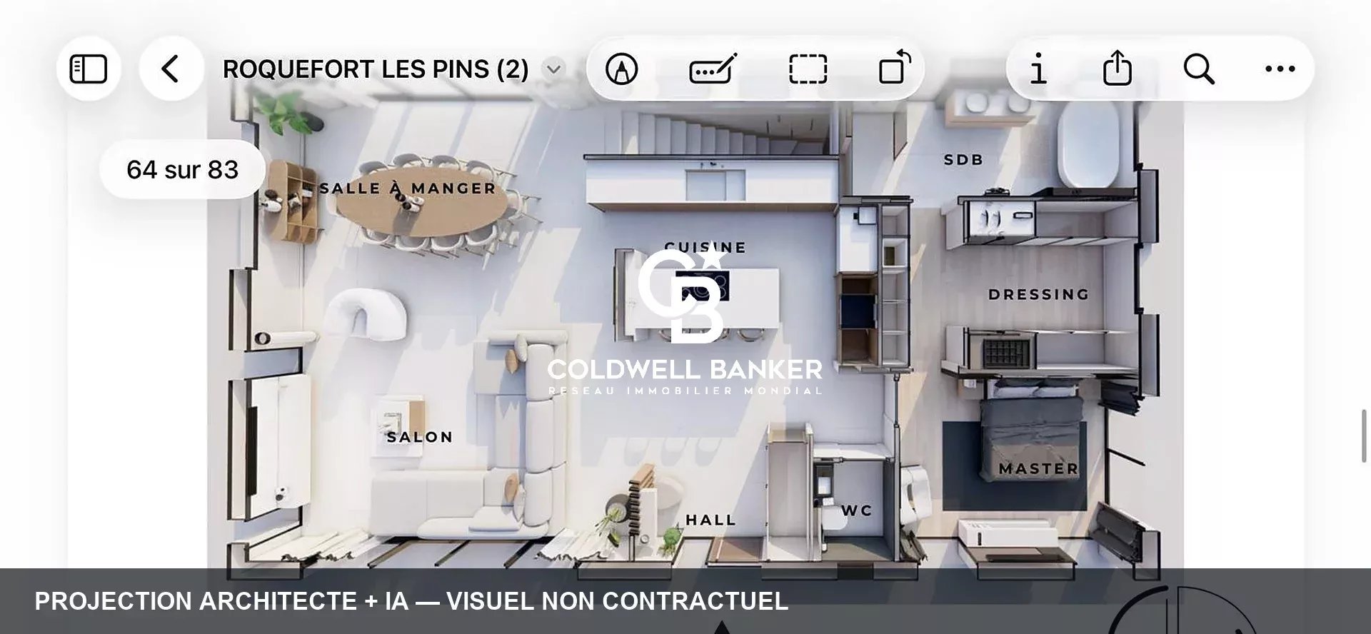 Maison à vendre, 300m², Roquefort-les-Pins