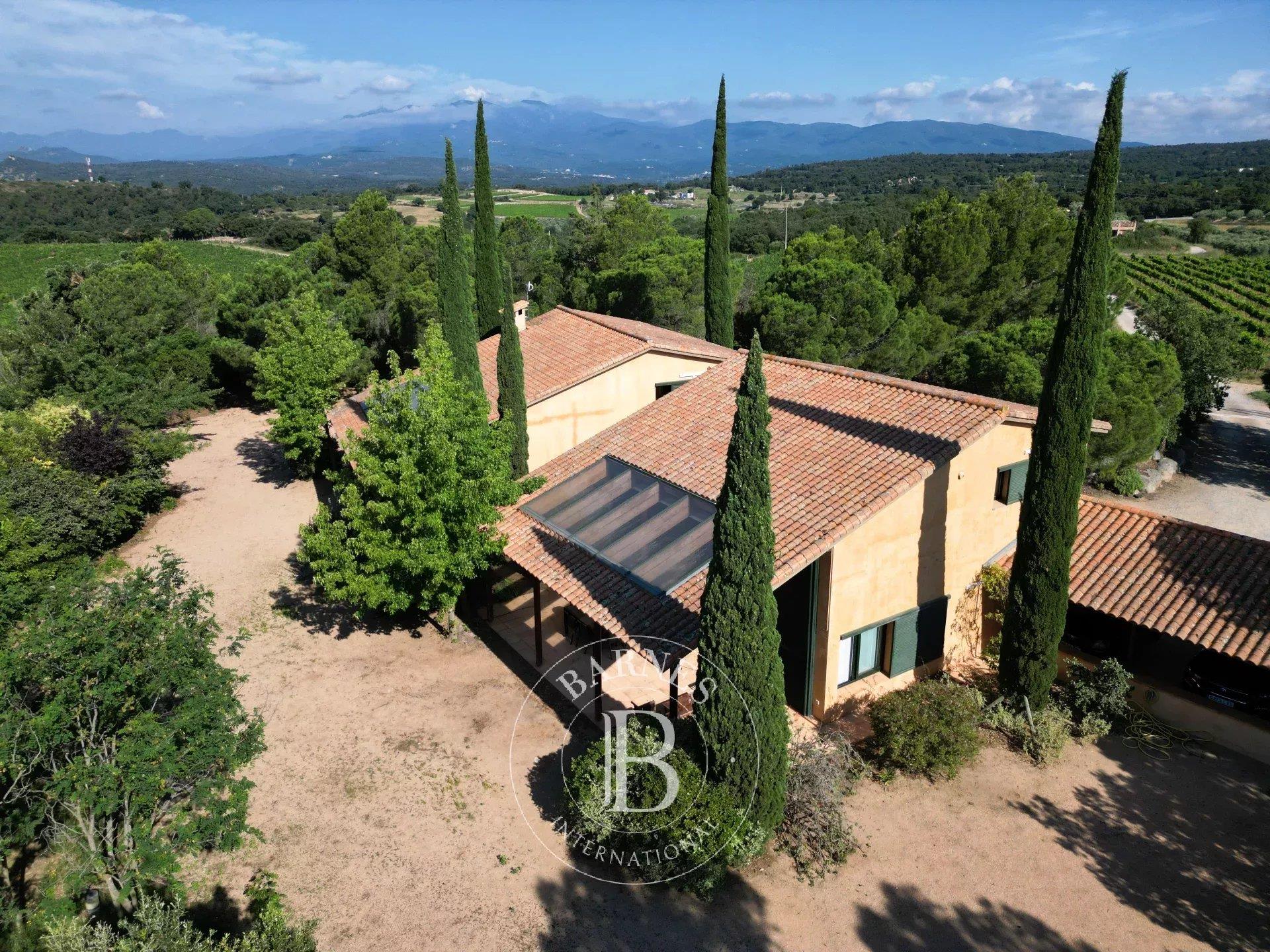 Exclusive Estate with Twin Homes and Wine Cellar Surrounded by 8 Hectares of Vineyards in Alt Empord