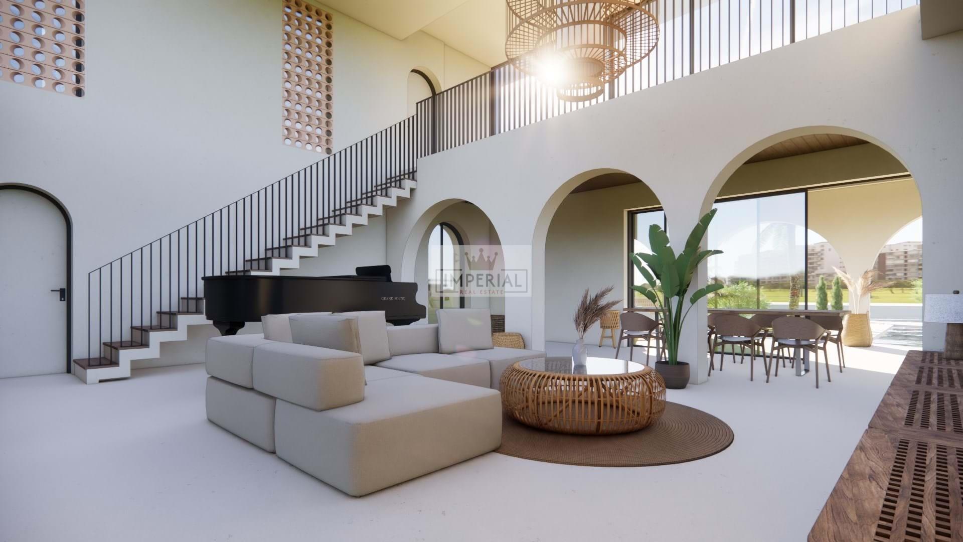 Elegant villa on a wide canal with 23 m mooring