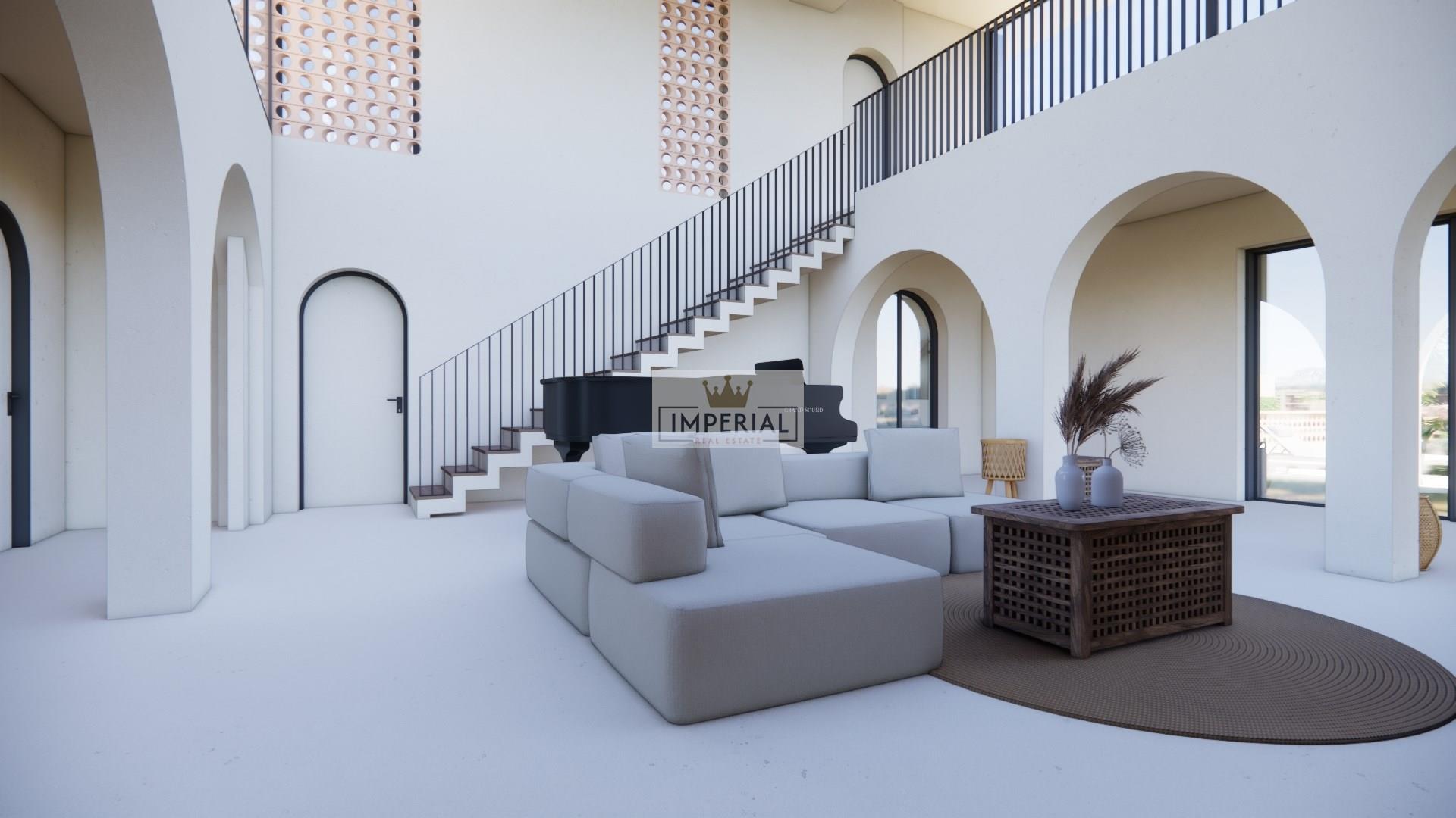Elegant villa on a wide canal with 23 m mooring