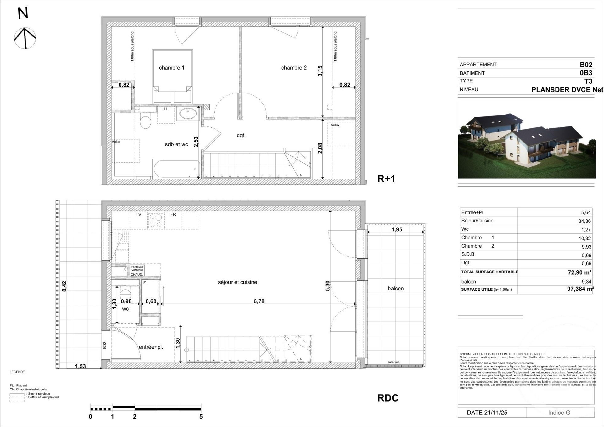 Appartement à vendre, 72m², La Rivière-Enverse