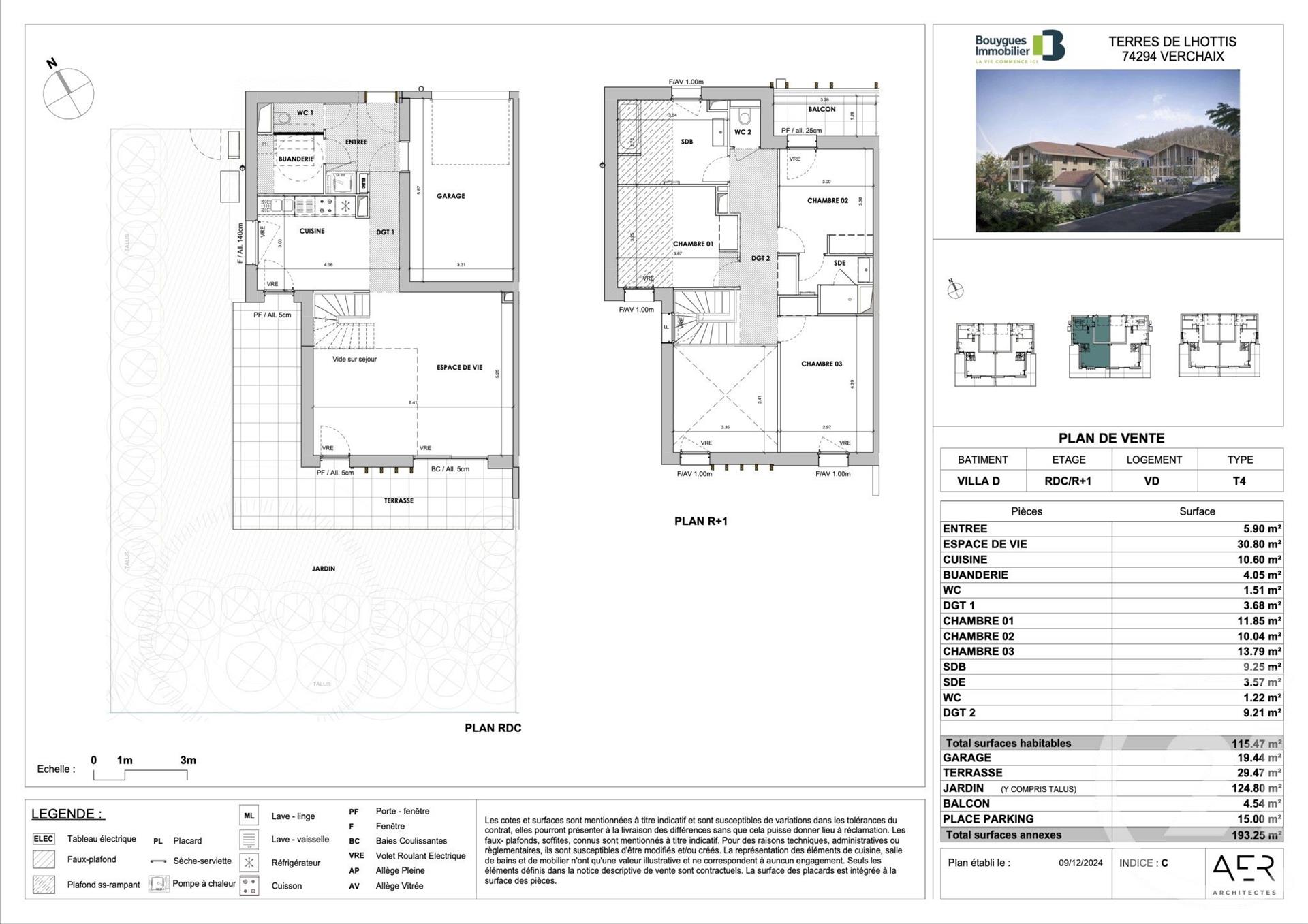Maison à vendre, 115m², Verchaix