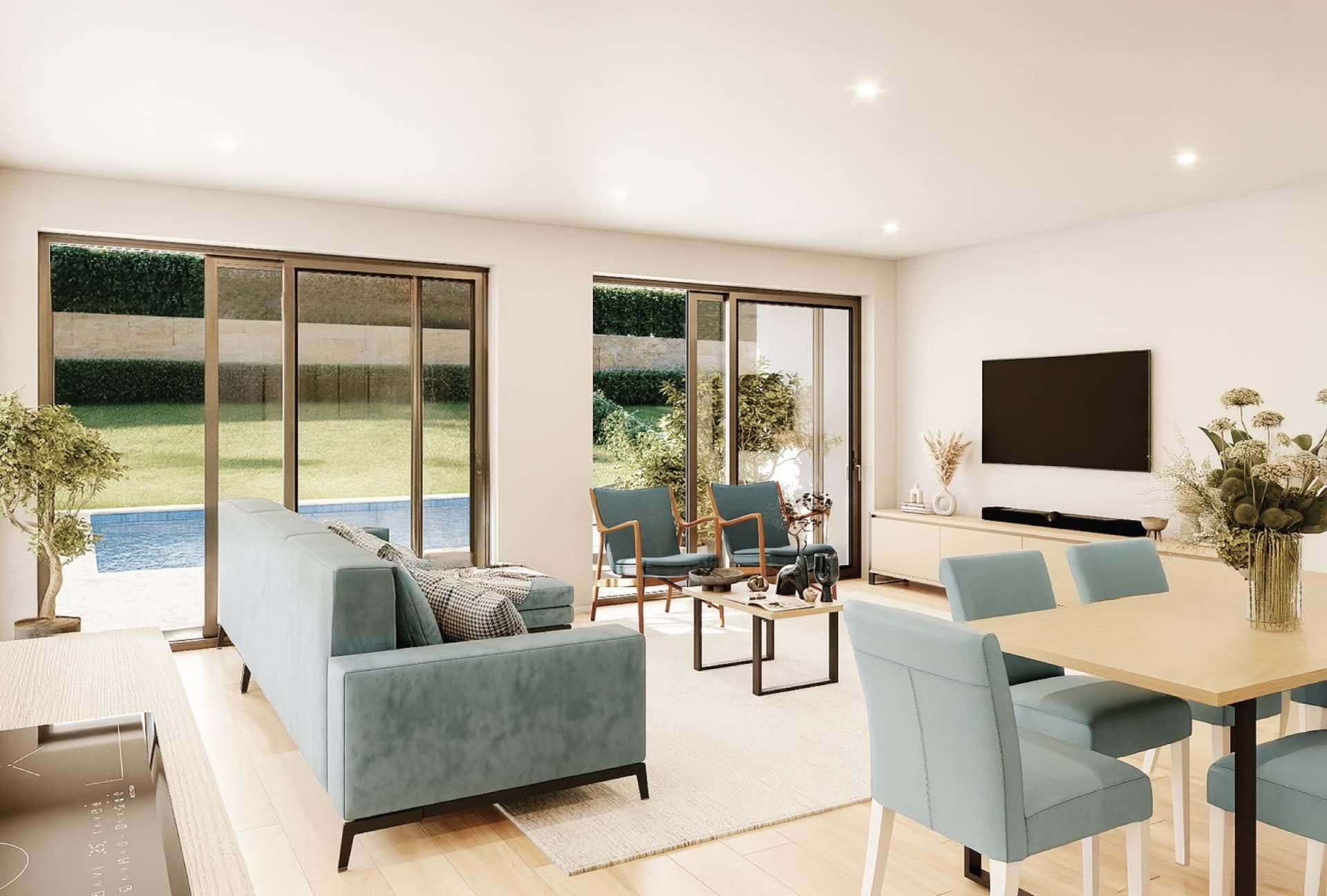 Nieuwe villa's 3 slaapkamers en zwembad | Zilverkust Portugal
