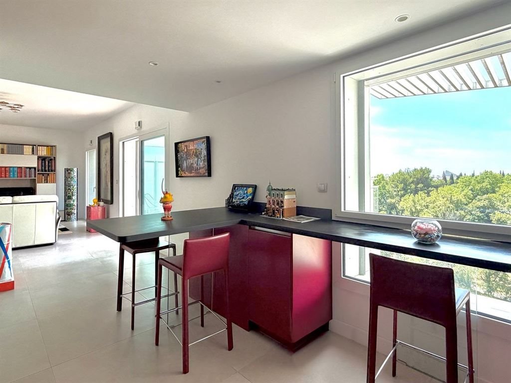 Exceptional view of vegetation and city rooftops on Vue exceptionnelle sur la Végétation... - Vue 4