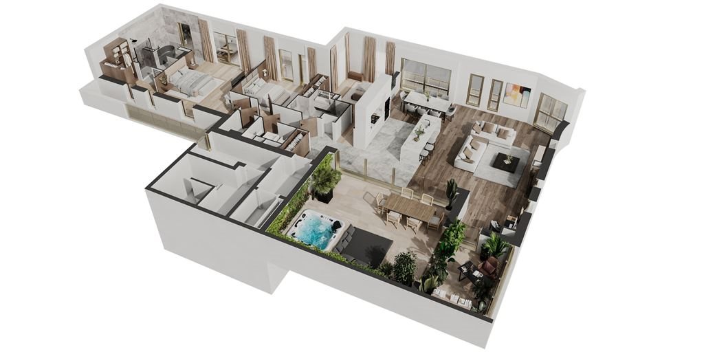 Aux Arceaux, Roof Terrace in a Small Intimate Residence - Plus