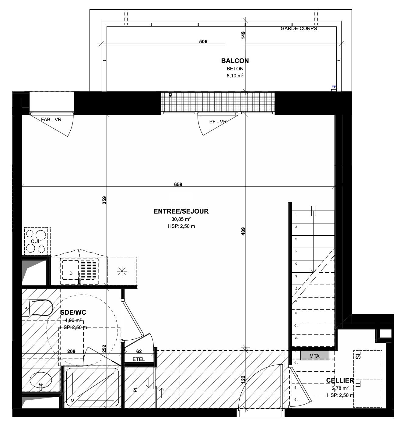 Appartement à vendre, 81m², Pordic