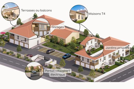 2 pièces 43 m² · à Roussillon · 43 m² · 139 800 €