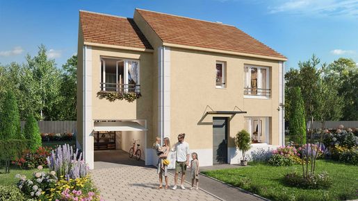 91 m² — Osny (Val-d'Oise) · 91 m² · 453 000 €