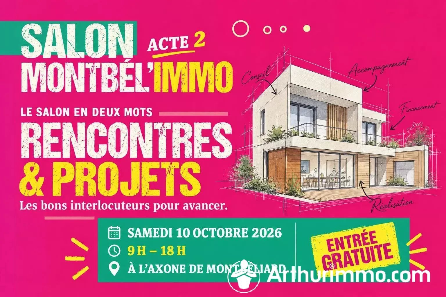Appartement à louer, 73m², Bart