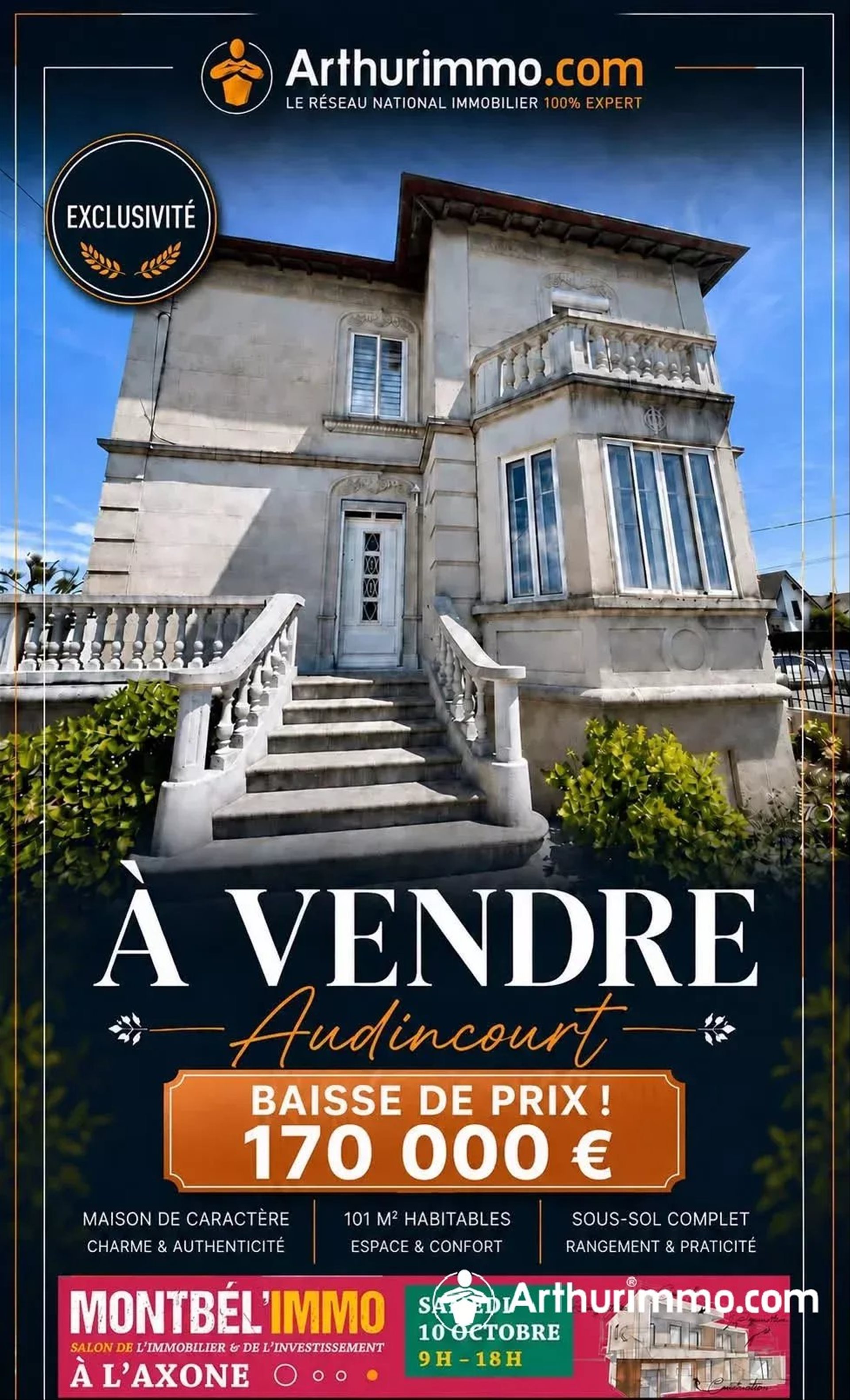Maison à vendre, 101m², Audincourt