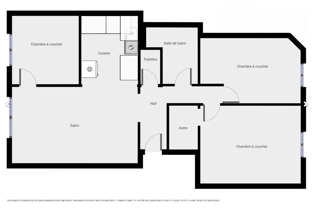 Appartement à vendre, 100m², Bordeaux