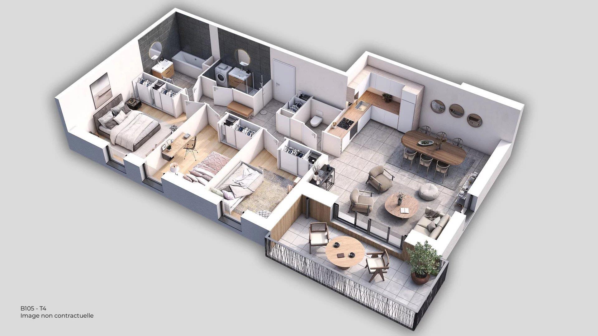 Appartement à vendre, 83m², Yvoire