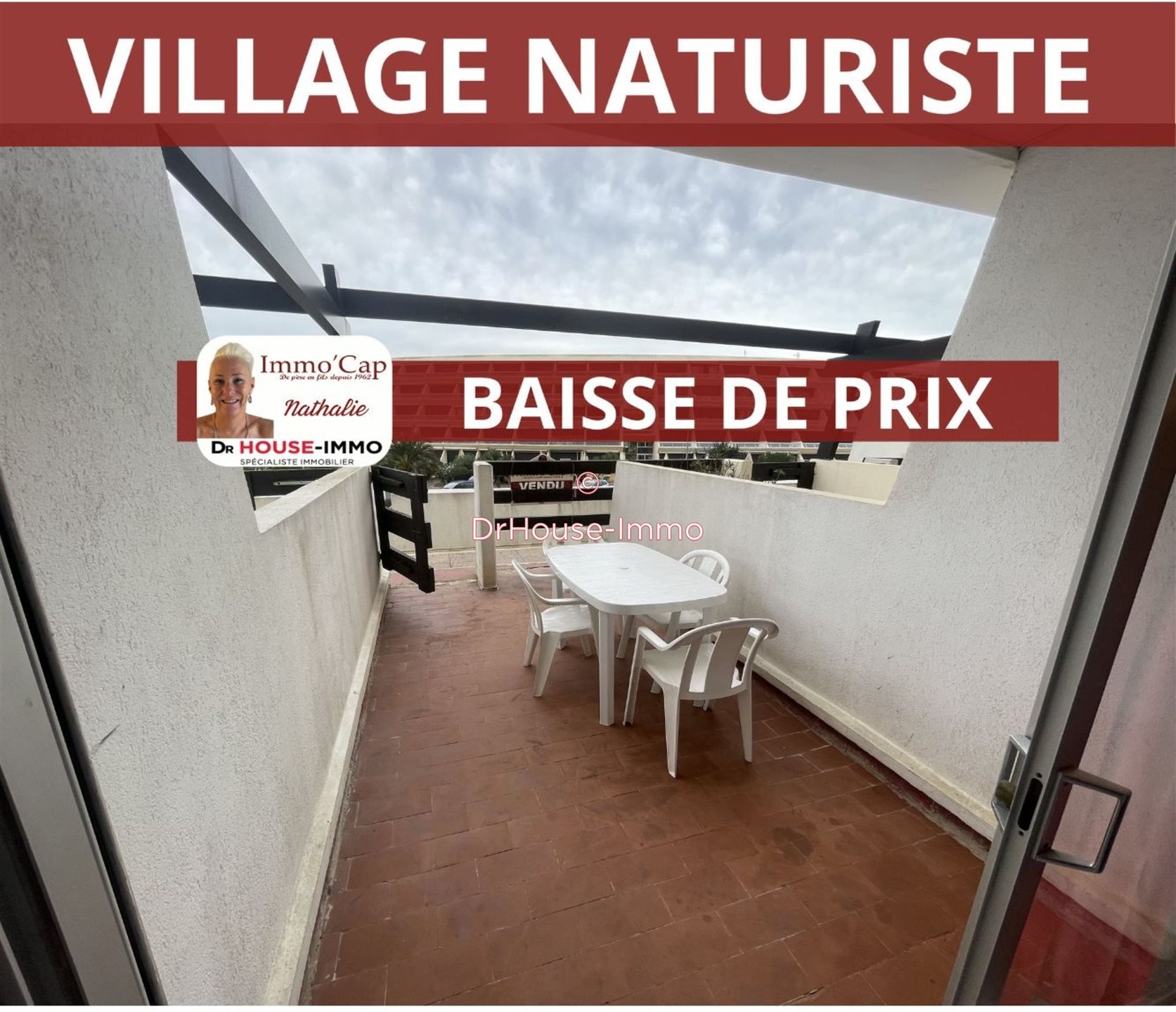 Appartement à vendre, 14m², Agde (Cap d'Agde)