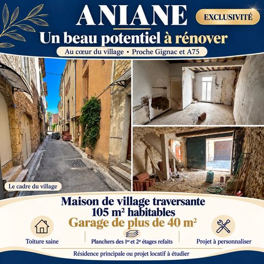 Maison 105 m² · à Gignac · 105 m² · 112 000 €