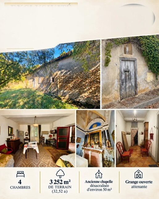 Maison 12 pièces 320 m² · au Cuing · 320 m² · 93 000 €