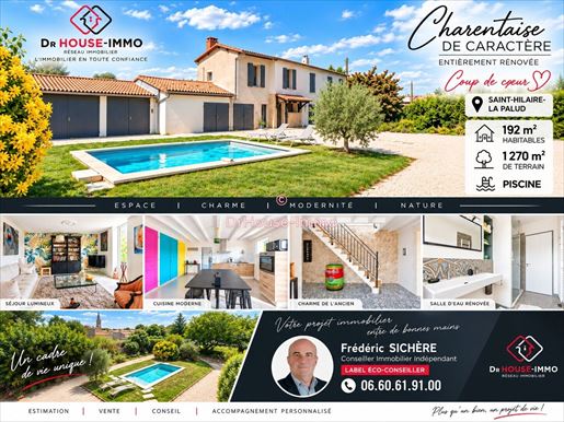 Maison 7 pièces 192 m² · à Saint-Hilaire-la-Palud · 192 m² · 389 000 €
