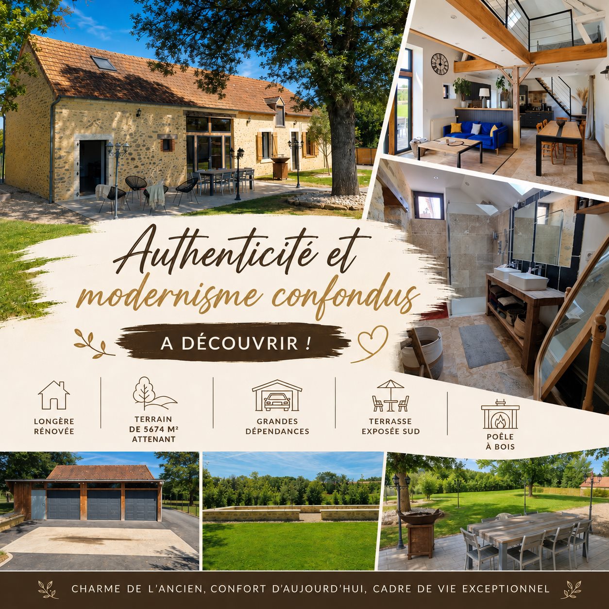 Maison à vendre, 132m², Montipouret