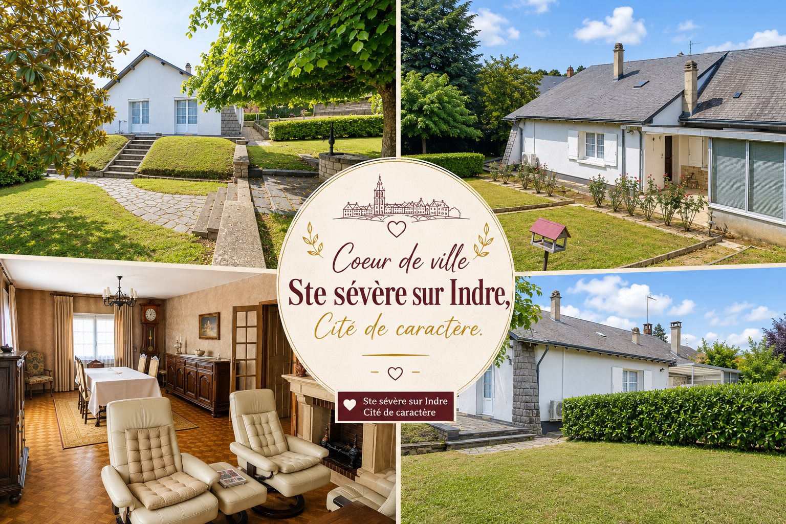 Maison à vendre, 120m², Sainte-Sévère-sur-Indre