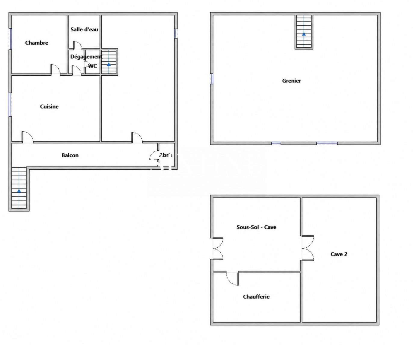 Maison à vendre, 61m², Saint-Appolinard