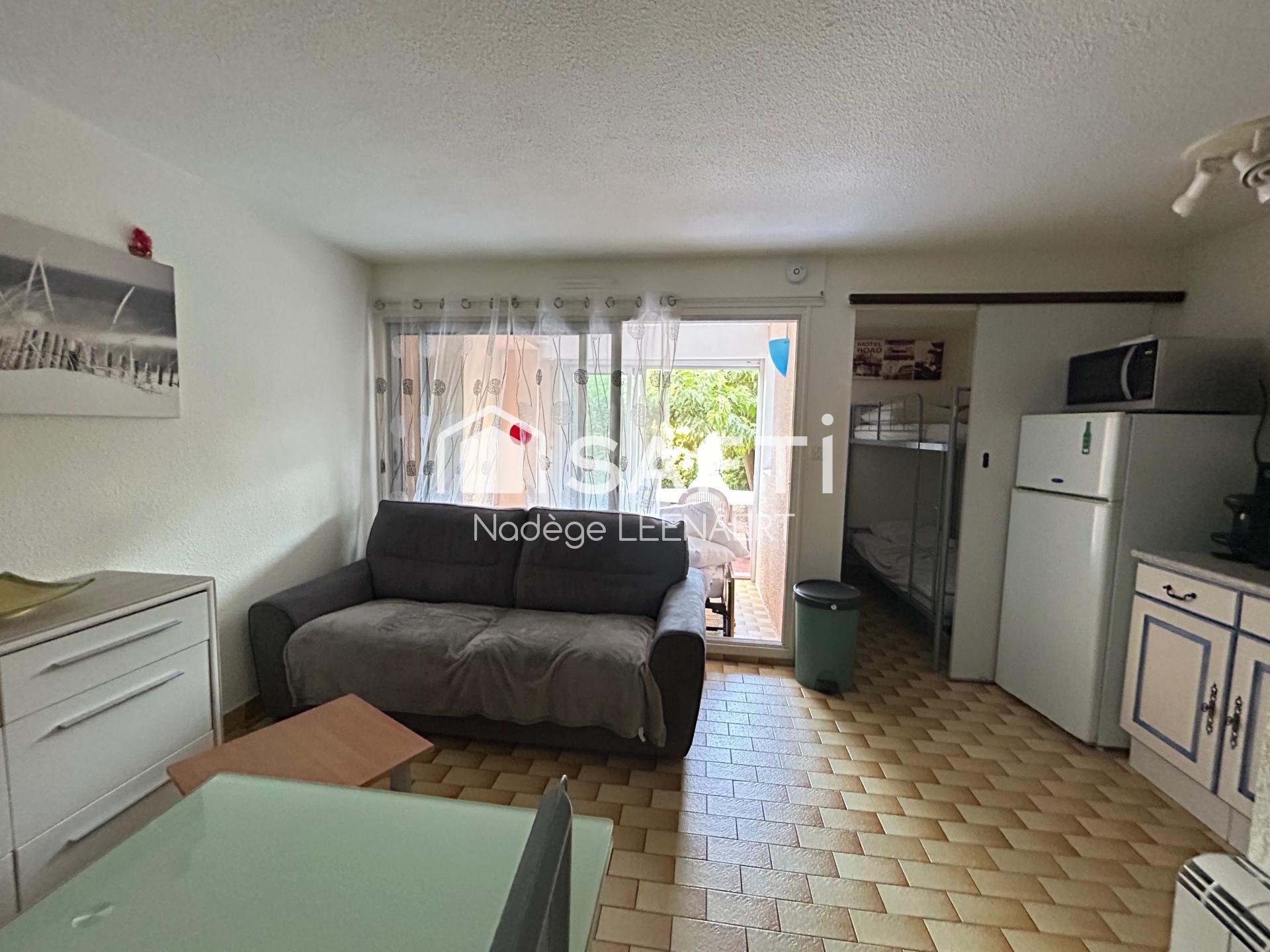 Appartement à vendre, 25m², Valras-Plage