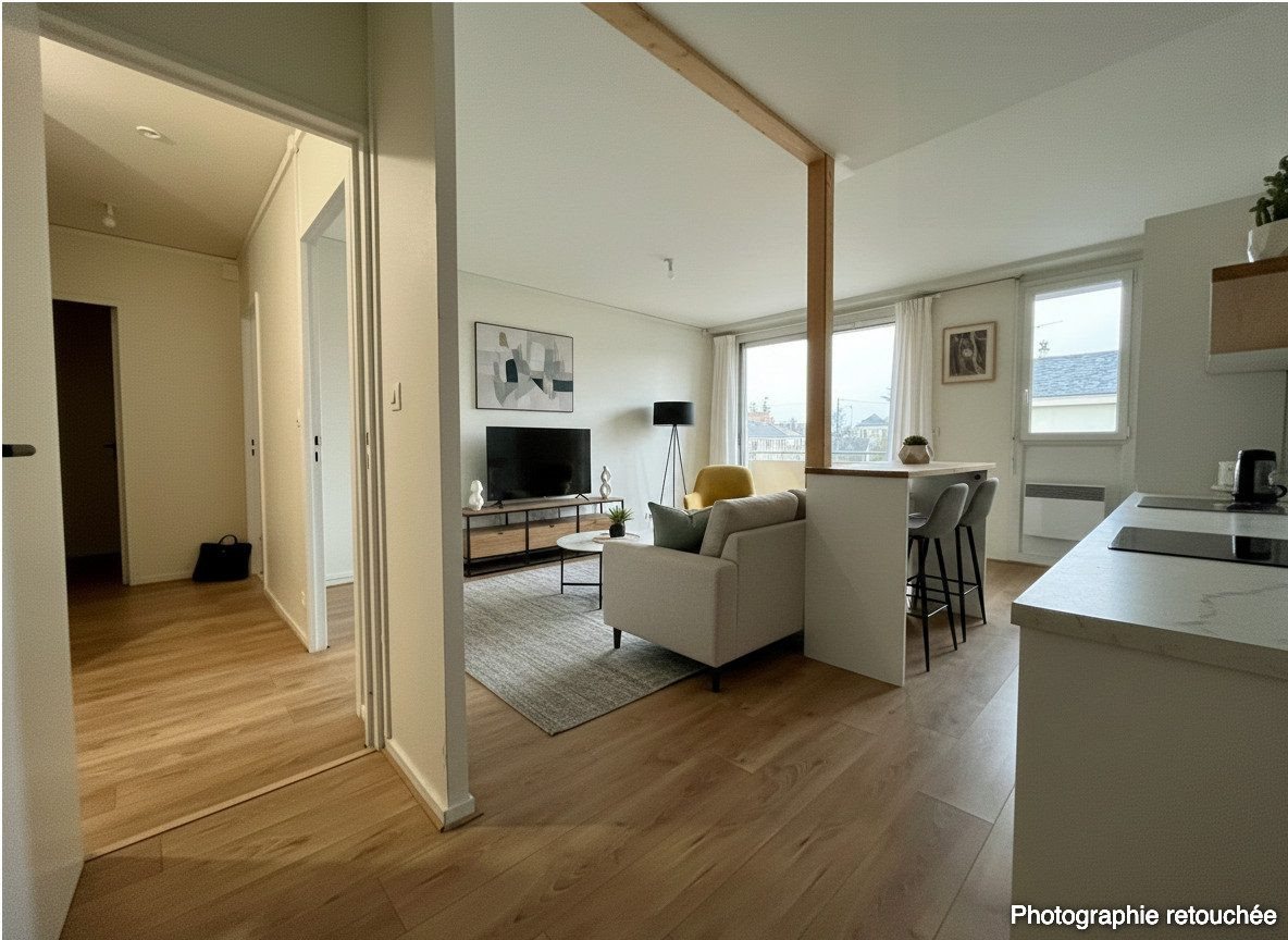 Appartement à vendre, 57m², Trélazé