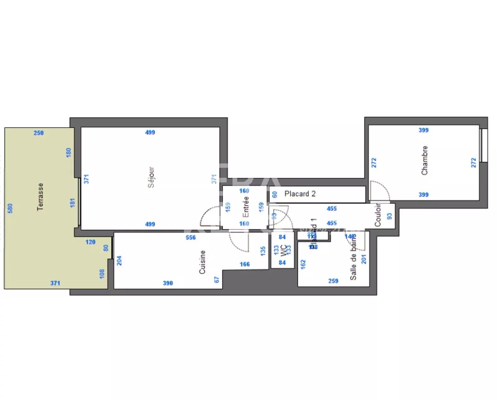Appartement à vendre, 54m², Villefranche-sur-Mer