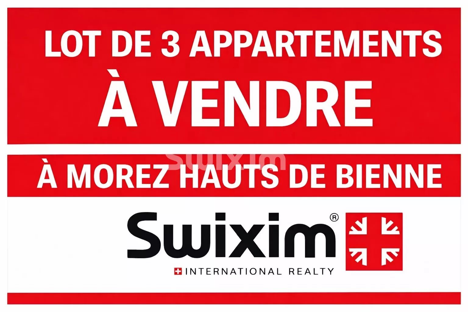 Appartement à vendre, 100m², Hauts de Bienne