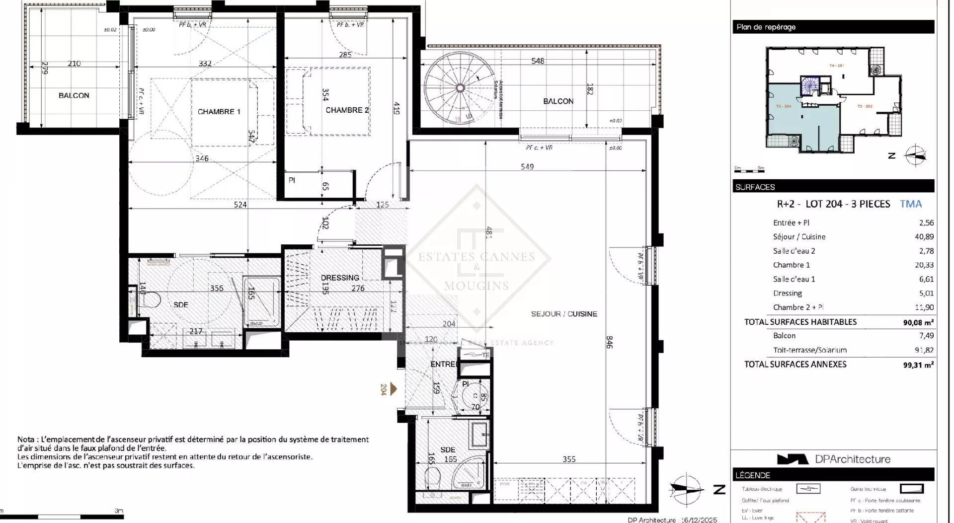 Appartement à vendre, 90m², Antibes