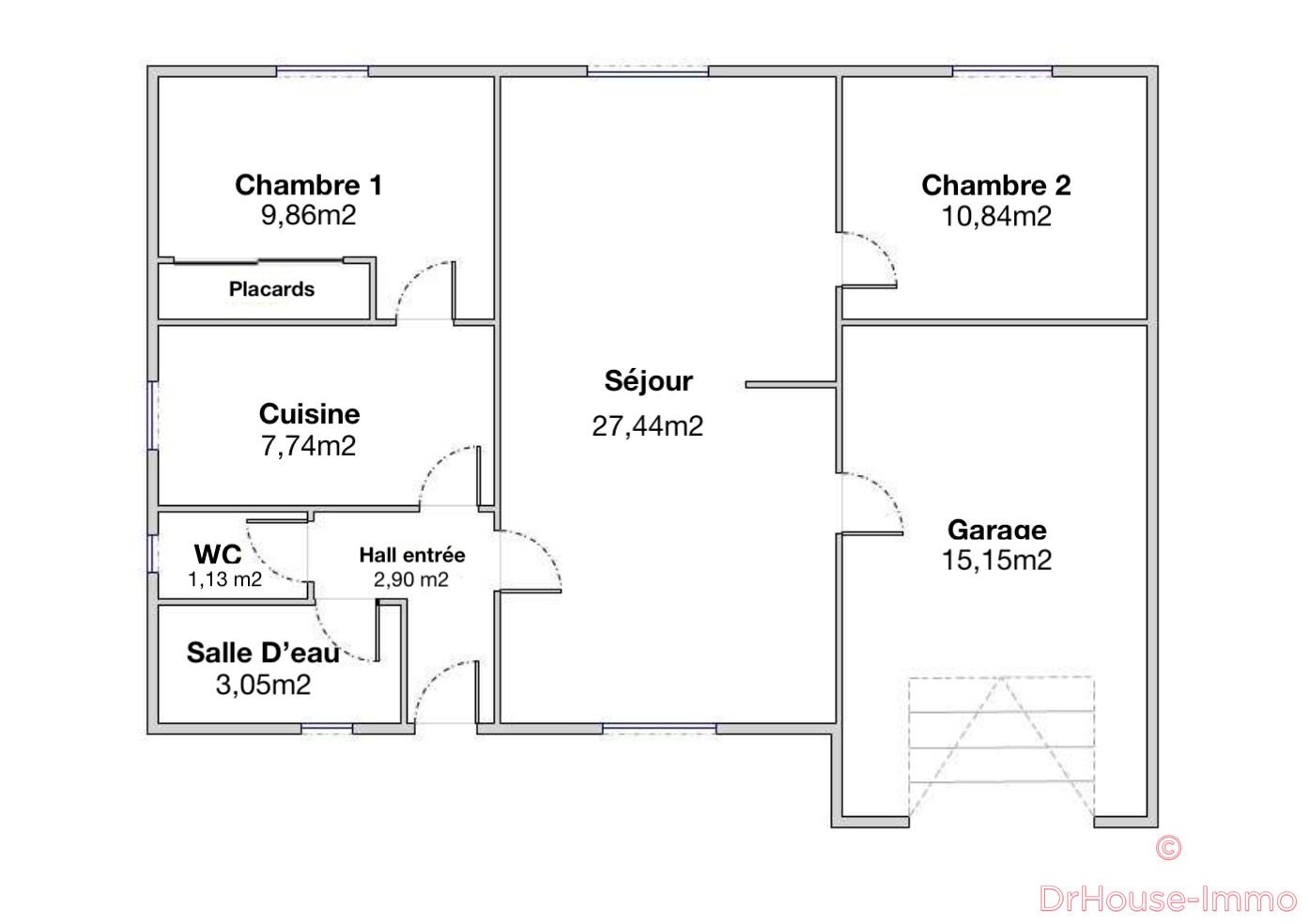 Maison à vendre, 63m², Andernos-les-Bains