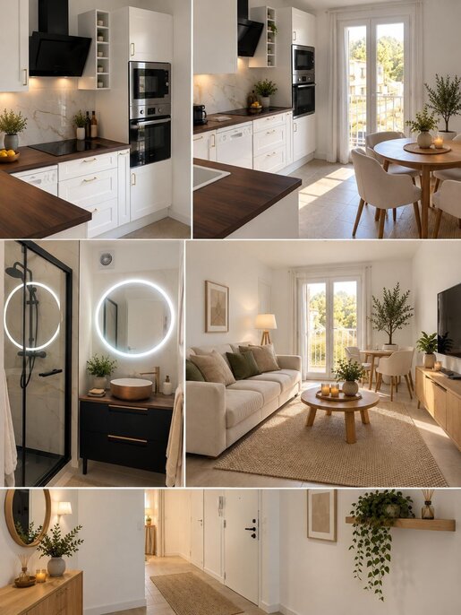 Appartement 4 pièces 60 m² · à Marseille 4ème · 60 m² · 193 000 €