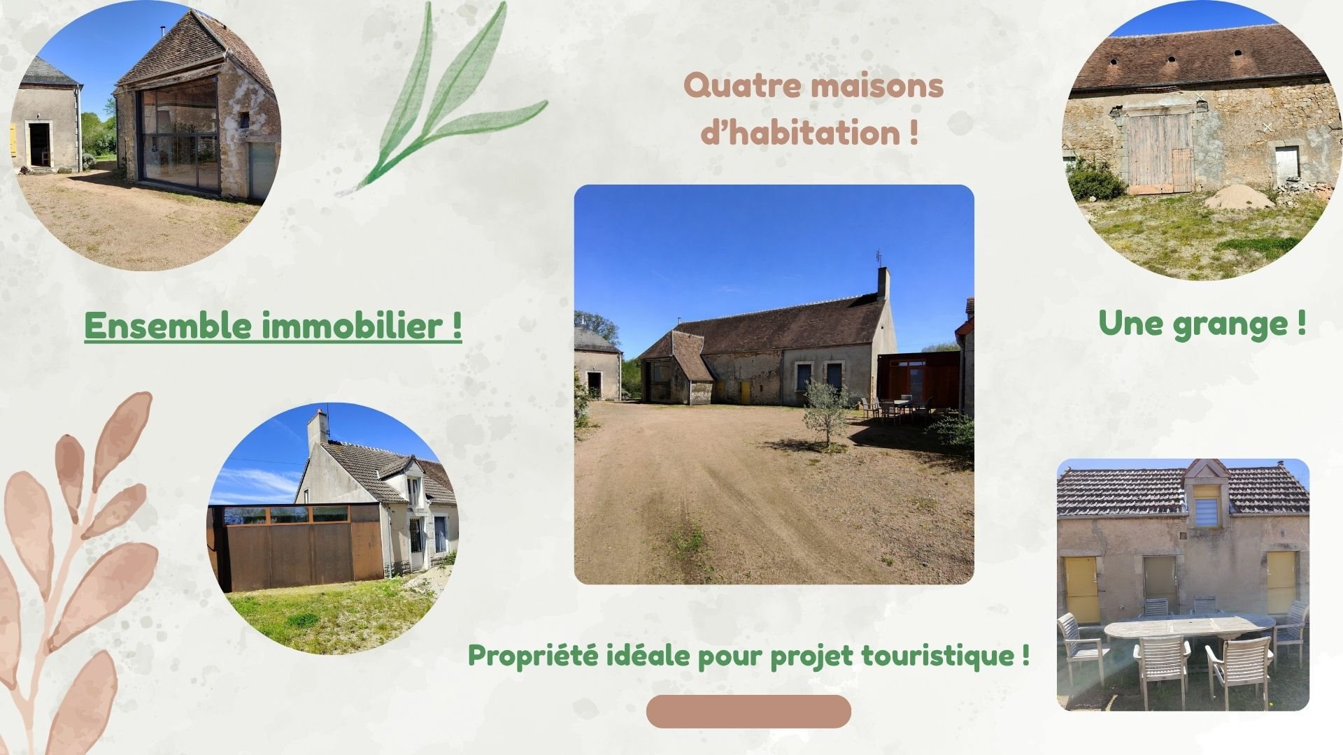 Maison à vendre, 166m², Urciers