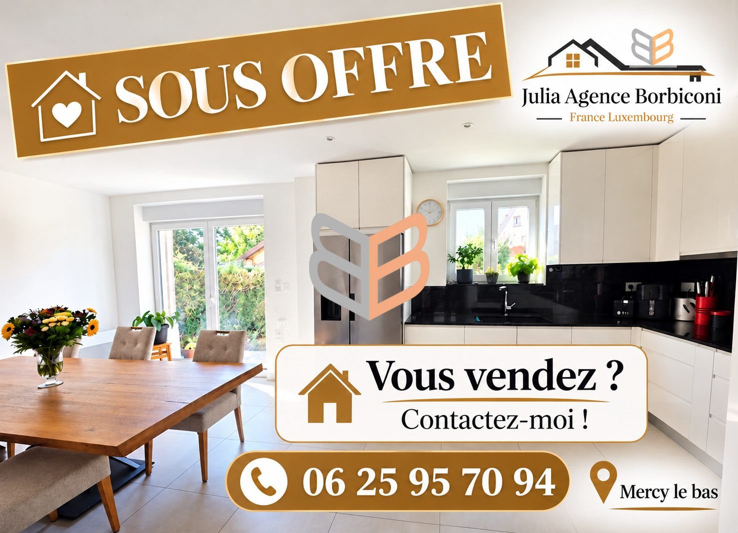 Maison à vendre, 108m², Mercy-le-Bas