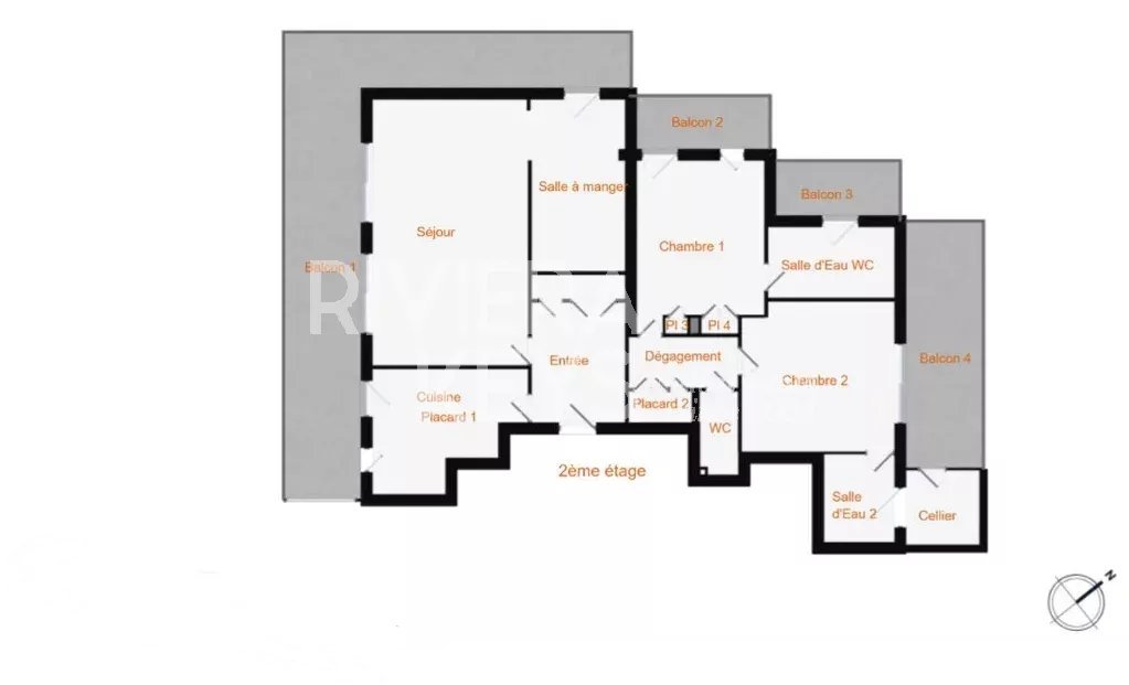 Appartement à vendre, 97m², Antibes