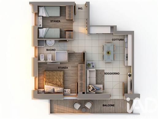 Prodaja Stan 75 m² - 2 sobe - Predazzo
