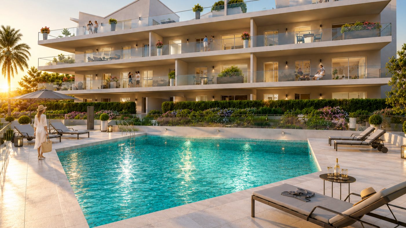 Morning Light, Riviera Evenings — 1st-Floor Living with a 17.63 m² Balcony in Cannes - Vue 5